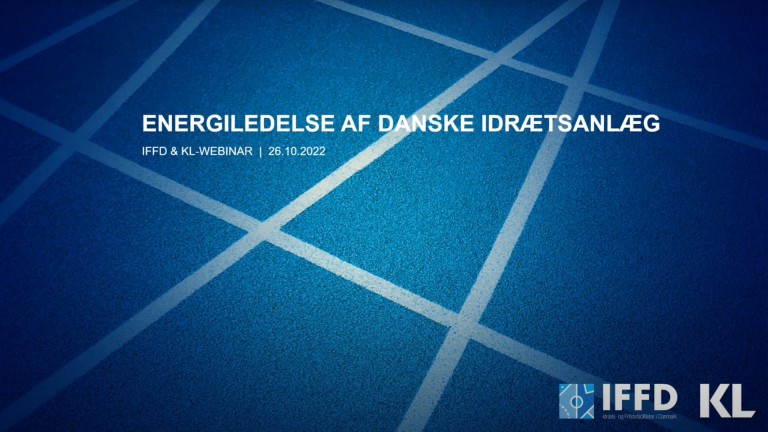 26. oktober 2022: Energiledelse af danske idrætsanlæg